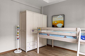 290平复式北欧风格儿童房装修图片